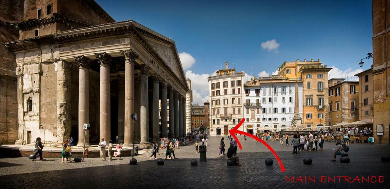 Domus Rotundae Pantheon Daire Roma Dış mekan fotoğraf